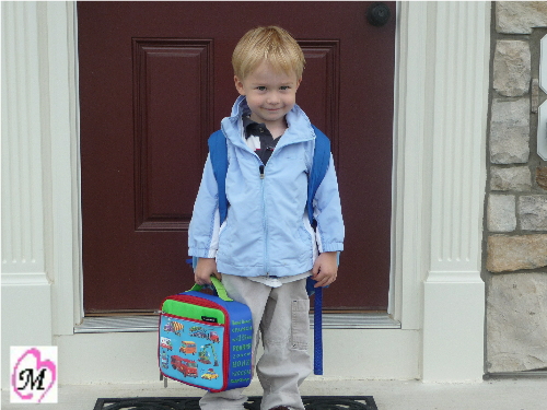 3 year old 1st day preschool