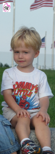 3 year son of engineer that rappelled washington monument