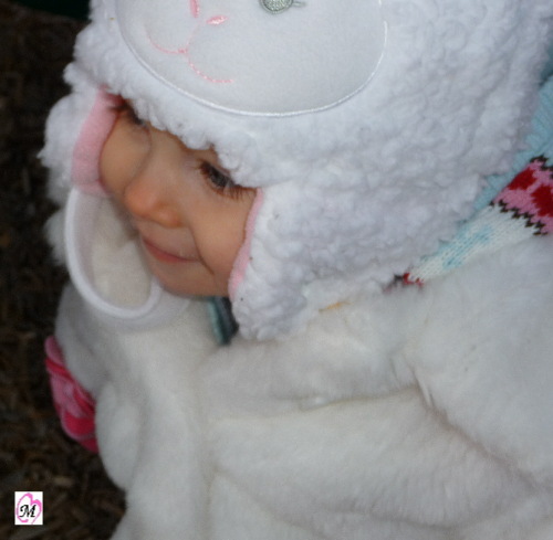 Baby with Lamb Hat