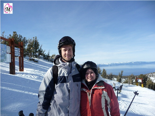Skiing at Lake Tahoe