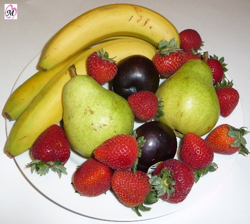 Delicious Plate of Fruit