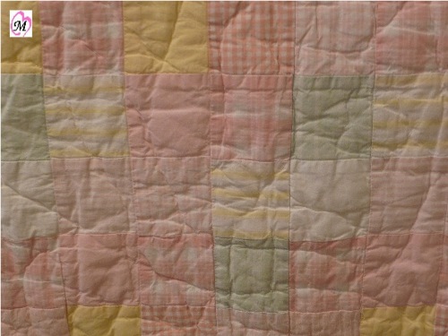 baby gingham quilt