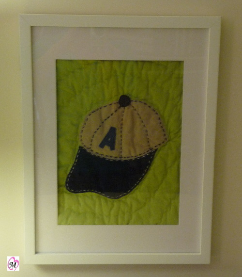 framed hat picture