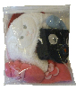 Store baby hats, socks, scarfs, in PEVA bags.